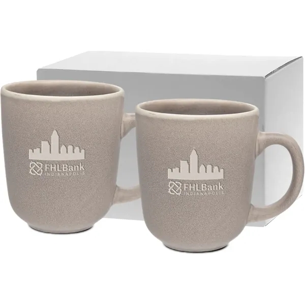 17oz. Comfort Collection Gift Set featured in soft subtle colors with... from ASI 71920 Moderne Glass Company Inc