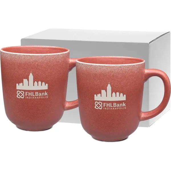 17oz. Comfort Collection Gift Set featured in soft subtle colors with... from ASI 71920 Moderne Glass Company Inc