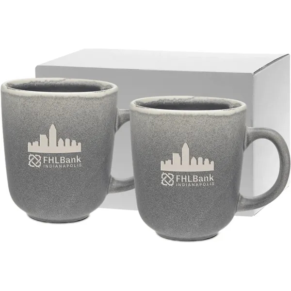 17oz. Comfort Collection Gift Set featured in soft subtle colors with... from ASI 71920 Moderne Glass Company Inc