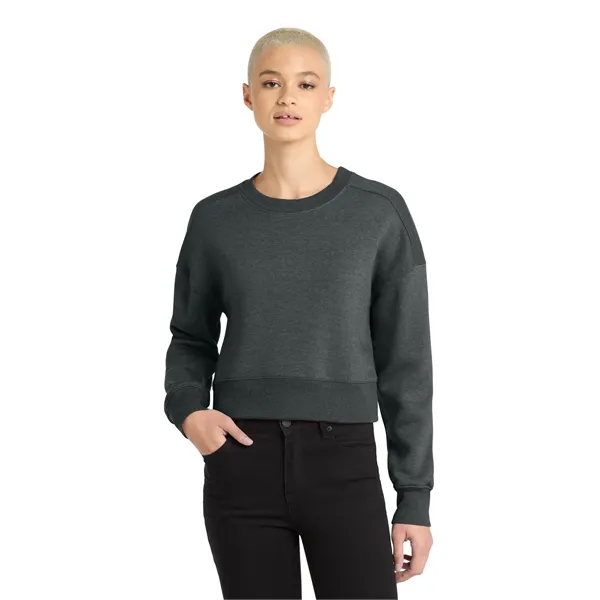 District Women's Perfect Weight Fleece Cropped Crew... from ASI 84863 SanMar
