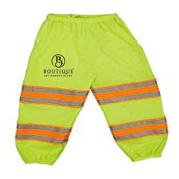 Green safety pant, ANSI class e, Minnesota style, (regular - xl),... from ASI 79951 Promosafe / Promosafe
