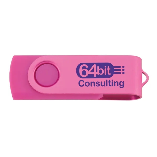 2 GB Two Tone Folding USB 2.0 Flash Drive... from ASI 40480 Koozie Group