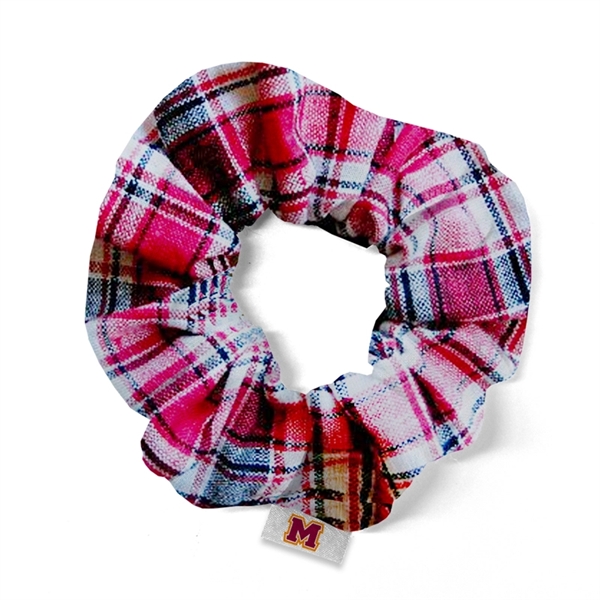 Full-color, full-bleed scrunchie with ability to add hang tag and woven... from ASI 45657 Pop! Promos