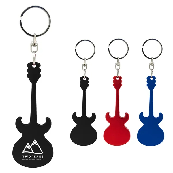 Guitar Bottle Opener Keychain... from ASI 79840 The Proinnovative Line / Proinnovative Line
