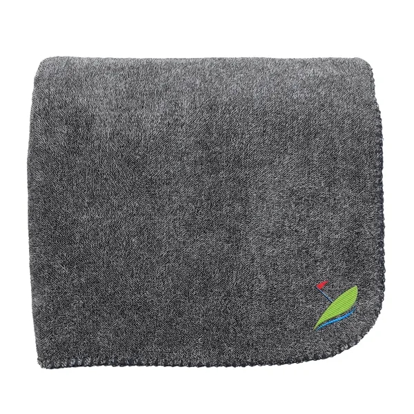 Color Accent Flannel Blanket... from ASI 40480 Koozie Group