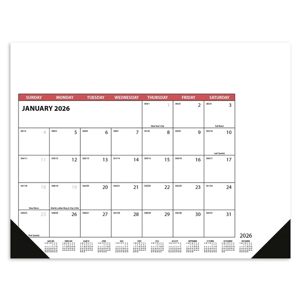 Skinner & Kennedy™ Desk Pad Calendar... from ASI 40480 Koozie Group