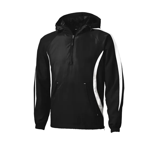 Sport-Tek Colorblock Raglan Anorak.... from ASI 84863 SanMar