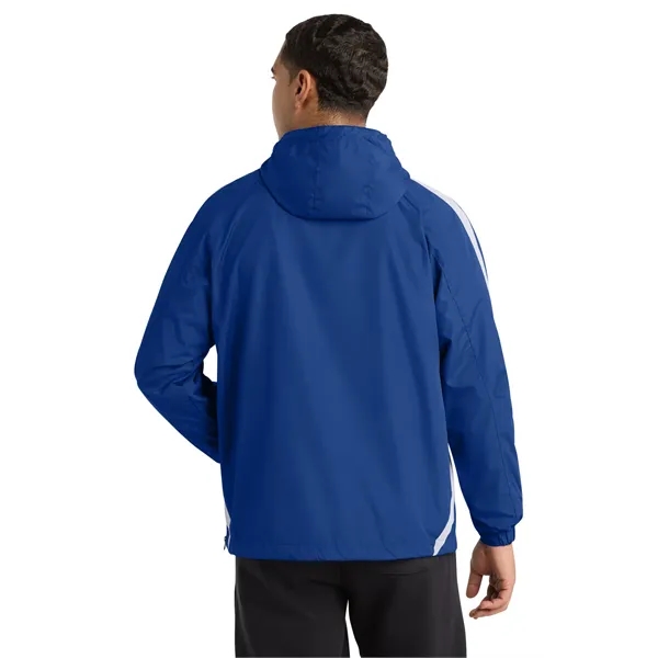 Sport-Tek Colorblock Raglan Anorak.... from ASI 84863 SanMar