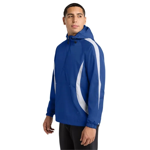 Sport-Tek Colorblock Raglan Anorak.... from ASI 84863 SanMar