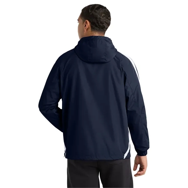 Sport-Tek Colorblock Raglan Anorak.... from ASI 84863 SanMar