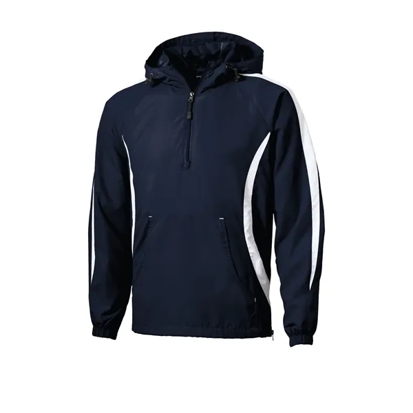 Sport-Tek Colorblock Raglan Anorak.... from ASI 84863 SanMar