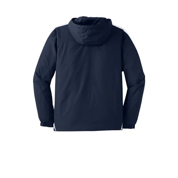 Sport-Tek Colorblock Raglan Anorak.... from ASI 84863 SanMar