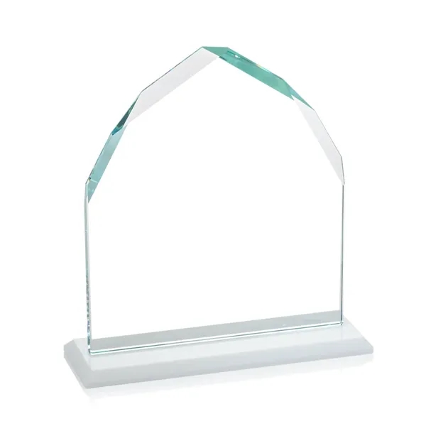 The Starfire Crystal Montibello VividPrint™ Award features interchanging front and back... from ASI 84592 St Regis Group / St Regis