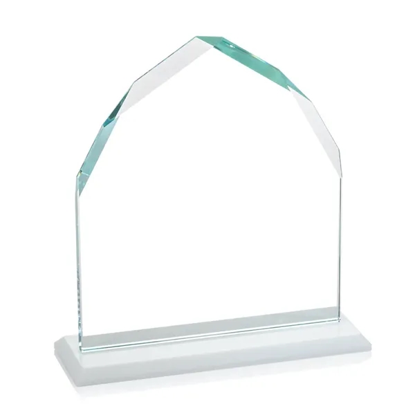 The Starfire Crystal Montibello VividPrint™ Award features interchanging front and back... from ASI 84592 St Regis Group / St Regis