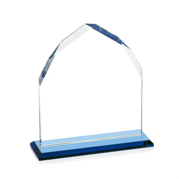 The Starfire Crystal Montibello VividPrint™ Award features interchanging front and back... from ASI 84592 St Regis Group / St Regis