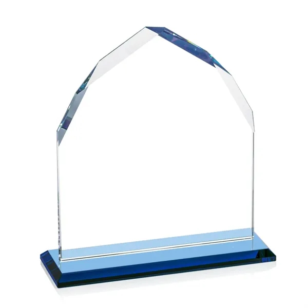 The Starfire Crystal Montibello VividPrint™ Award features interchanging front and back... from ASI 84592 St Regis Group / St Regis