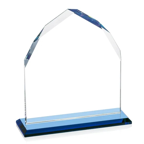 The Starfire Crystal Montibello VividPrint™ Award features interchanging front and back... from ASI 84592 St Regis Group / St Regis