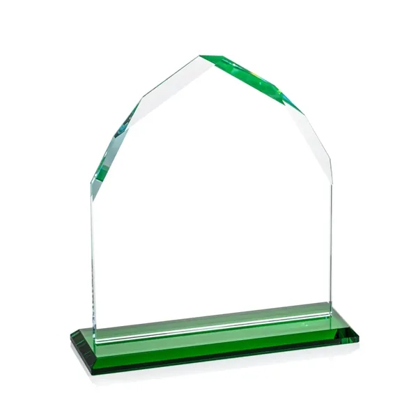 The Starfire Crystal Montibello VividPrint™ Award features interchanging front and back... from ASI 84592 St Regis Group / St Regis