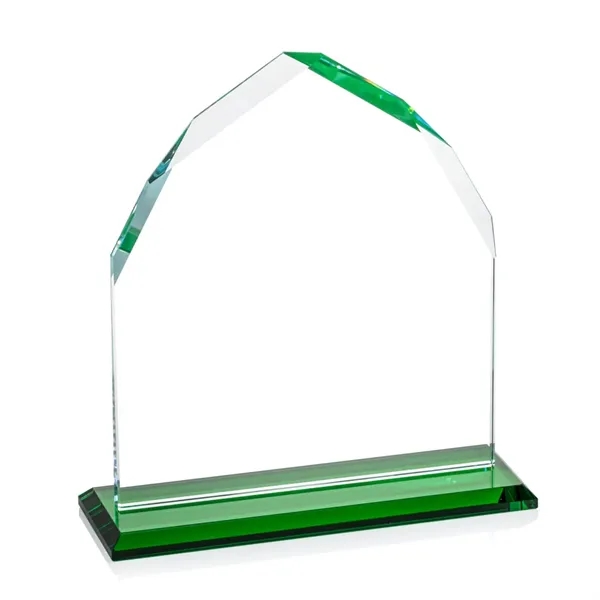 The Starfire Crystal Montibello VividPrint™ Award features interchanging front and back... from ASI 84592 St Regis Group / St Regis