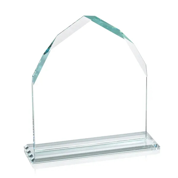 The Starfire Crystal Montibello VividPrint™ Award features interchanging front and back... from ASI 84592 St Regis Group / St Regis