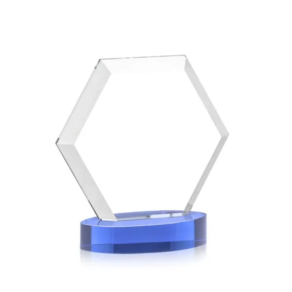 The Barnett VividPrint™ Award features a beautifully beveled Starfire Crystal Hexagon... from ASI 84592 St Regis Group / St Regis