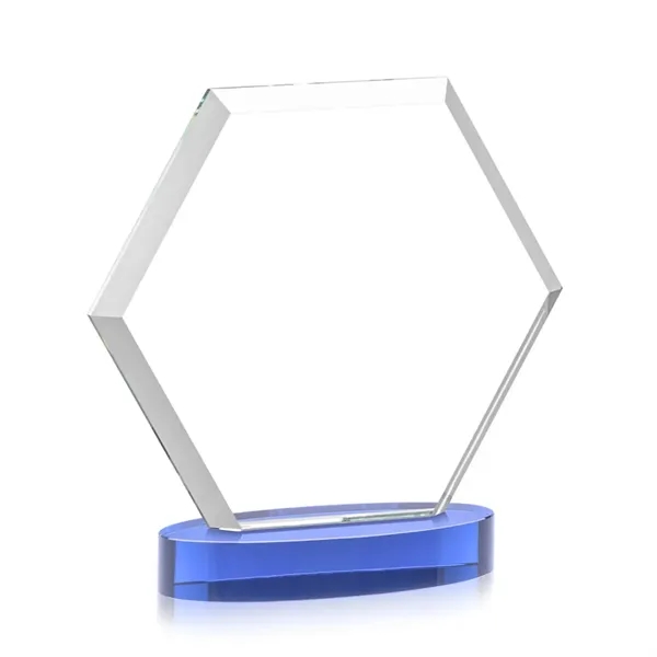 The Barnett VividPrint™ Award features a beautifully beveled Starfire Crystal Hexagon... from ASI 84592 St Regis Group / St Regis