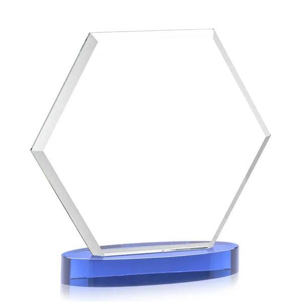 The Barnett Award features a beautifully beveled Starfire Crystal Hexagon mounted... from ASI 84592 St Regis Group / St Regis
