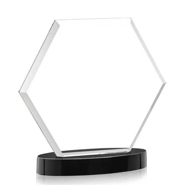 The Barnett Award features a beautifully beveled Starfire Crystal Hexagon mounted... from ASI 84592 St Regis Group / St Regis