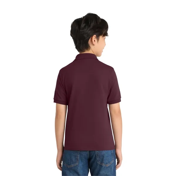 Port & Company Youth Core Blend Jersey Knit Polo.... from ASI 84863 SanMar