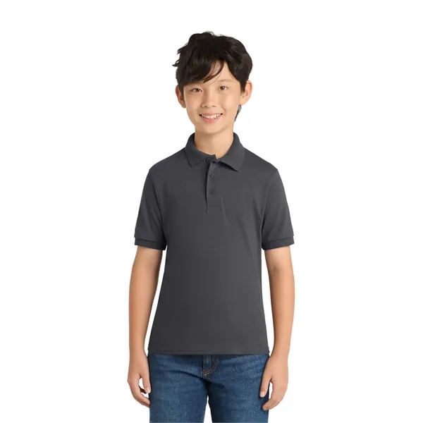 Port & Company Youth Core Blend Jersey Knit Polo.... from ASI 84863 SanMar