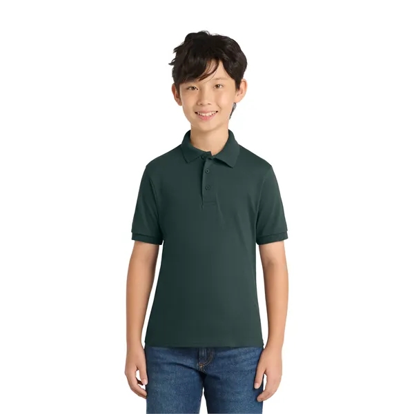 Port & Company Youth Core Blend Jersey Knit Polo.... from ASI 84863 SanMar