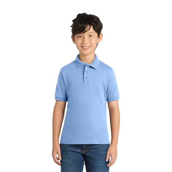 Port & Company Youth Core Blend Jersey Knit Polo.... from ASI 84863 SanMar
