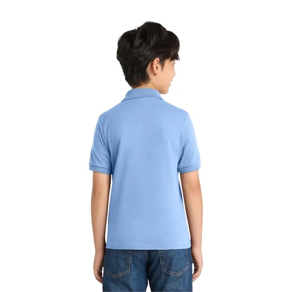 Port & Company Youth Core Blend Jersey Knit Polo.... from ASI 84863 SanMar