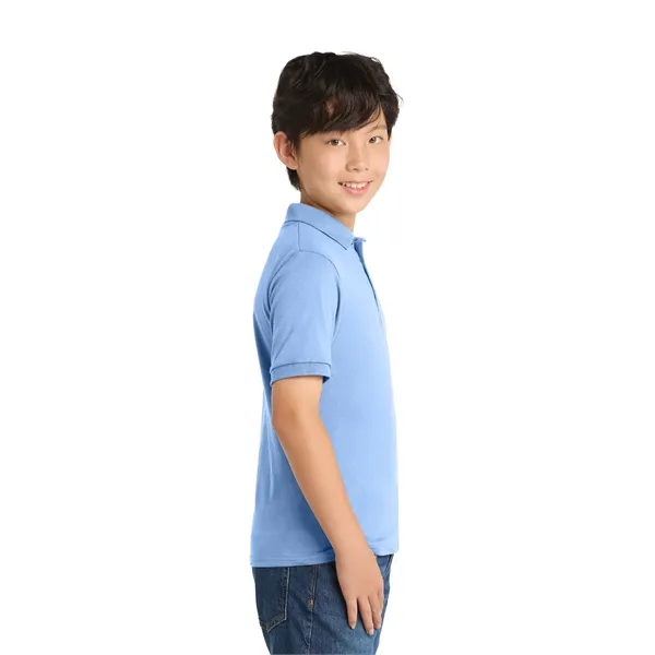 Port & Company Youth Core Blend Jersey Knit Polo.... from ASI 84863 SanMar