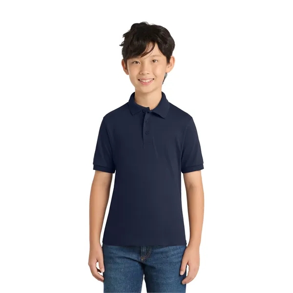 Port & Company Youth Core Blend Jersey Knit Polo.... from ASI 84863 SanMar