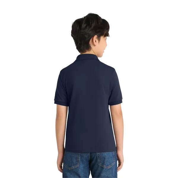 Port & Company Youth Core Blend Jersey Knit Polo.... from ASI 84863 SanMar