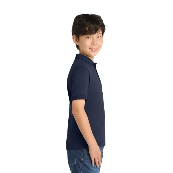 Port & Company Youth Core Blend Jersey Knit Polo.... from ASI 84863 SanMar