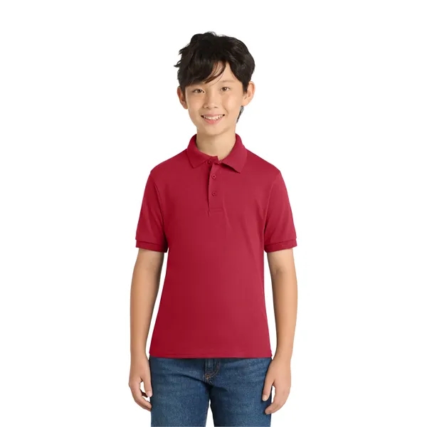 Port & Company Youth Core Blend Jersey Knit Polo.... from ASI 84863 SanMar