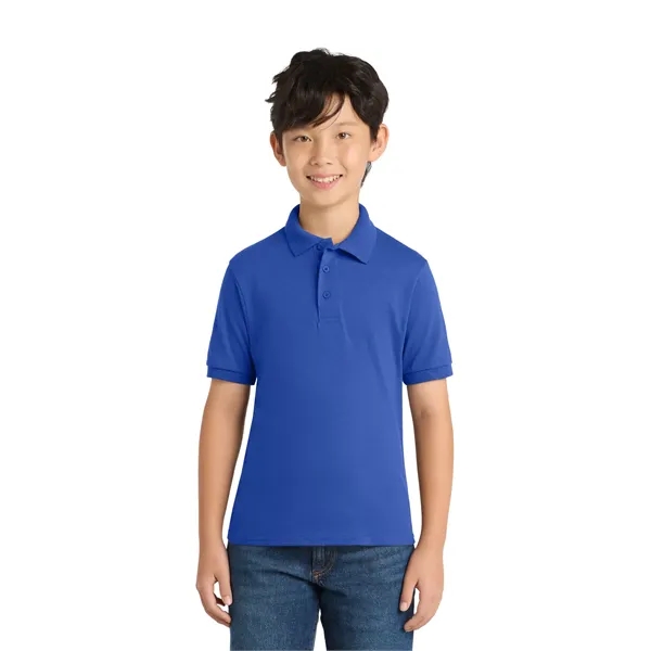 Port & Company Youth Core Blend Jersey Knit Polo.... from ASI 84863 SanMar