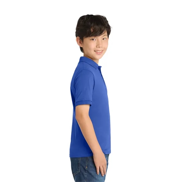 Port & Company Youth Core Blend Jersey Knit Polo.... from ASI 84863 SanMar