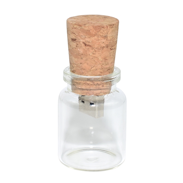 Message In A Bottle Flash Drive... from ASI 93131 US Flash & Technologies LLC