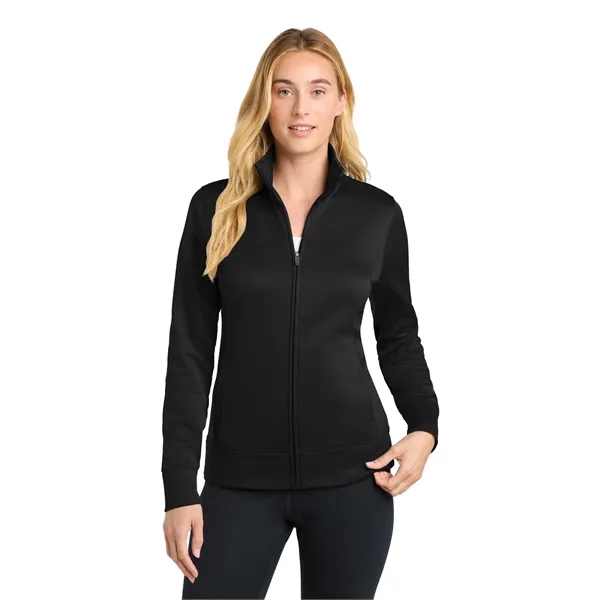 Sport-Tek Ladies Sport-Wick Fleece Full-Zip Jacket.... from ASI 84863 SanMar
