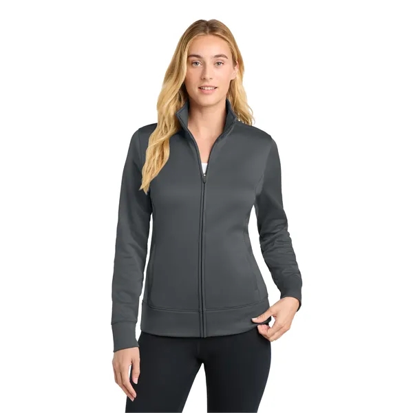 Sport-Tek Ladies Sport-Wick Fleece Full-Zip Jacket.... from ASI 84863 SanMar