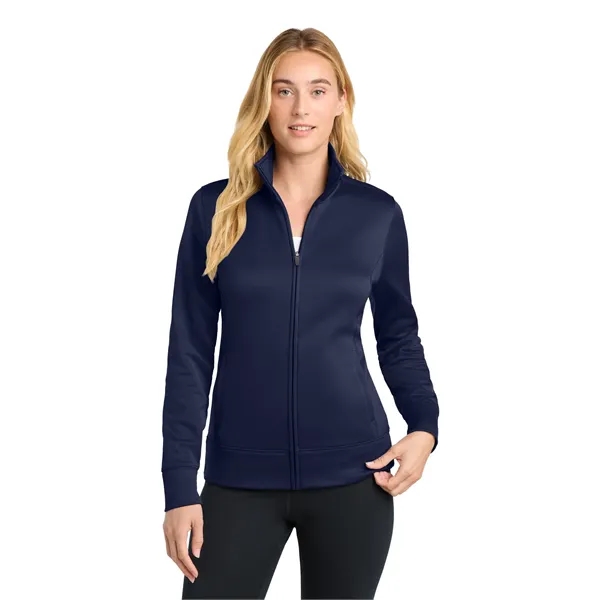 Sport-Tek Ladies Sport-Wick Fleece Full-Zip Jacket.... from ASI 84863 SanMar