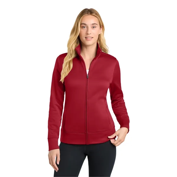 Sport-Tek Ladies Sport-Wick Fleece Full-Zip Jacket.... from ASI 84863 SanMar