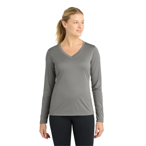 Sport-Tek Ladies Long Sleeve PosiCharge Competitor V-Neck...... from ASI 84863 SanMar