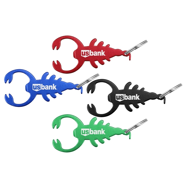 Jumbo size  lobster and scorpion  bottle opener with key... from ASI 74585 Nu Promo International / Nu Promo Line