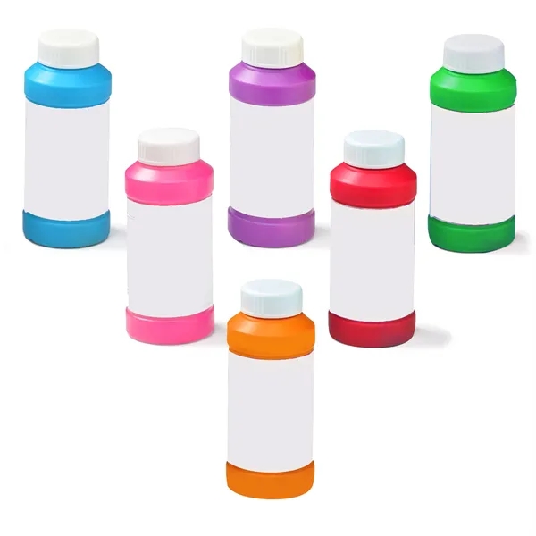 4 ounce bottle of bubbles with digitally printed label.... from ASI 63549 Jornik Manufacturing Corp / Jornik