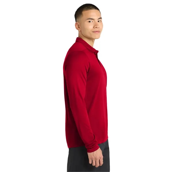 Sport-Tek Posi-UV Pro Long Sleeve Polo.... from ASI 84863 SanMar