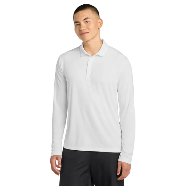 Sport-Tek Posi-UV Pro Long Sleeve Polo.... from ASI 84863 SanMar